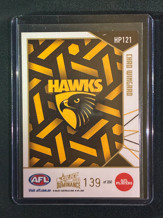 2020 Dominance CHAD WINGARD Holographic Parallel 139/350