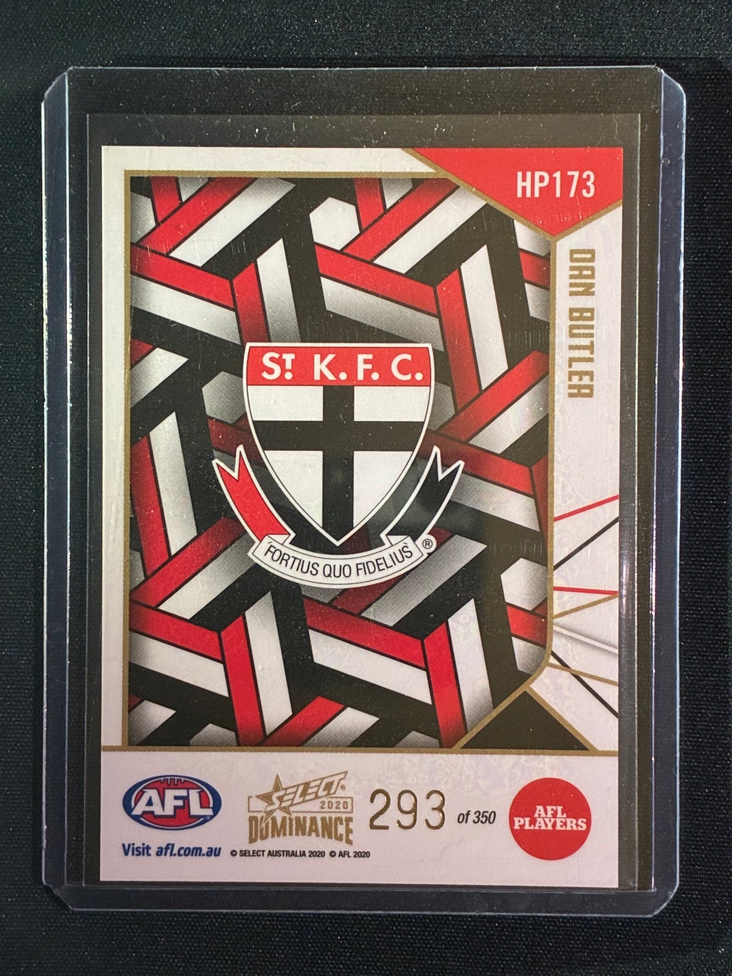 2020 Dominance DAN BUTLER Holographic Parallel 293/350