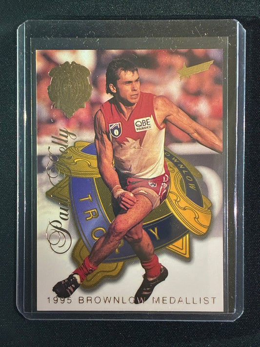 1996 Select PAUL KELLY 1995 Brownlow Medallist Medal Winner #MC1
