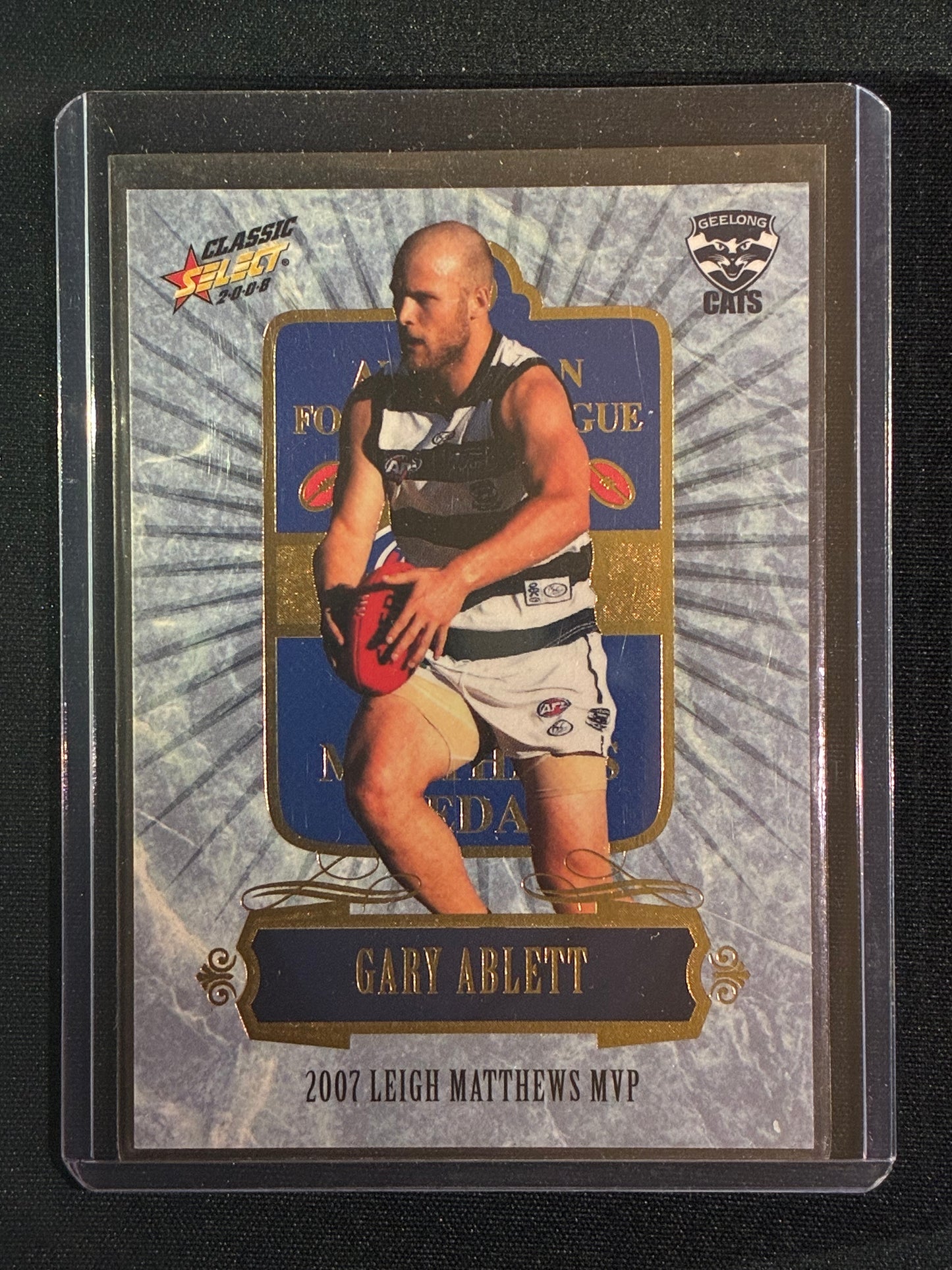 2008 Classic GARY ABLETT 2007 Leigh Matthews MVP Medal Winner #MC5
