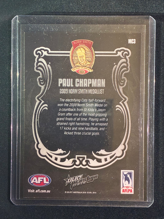 2010 Prestige PAUL CHAPMAN 2009 Norm Smith Medal Winner #MC3