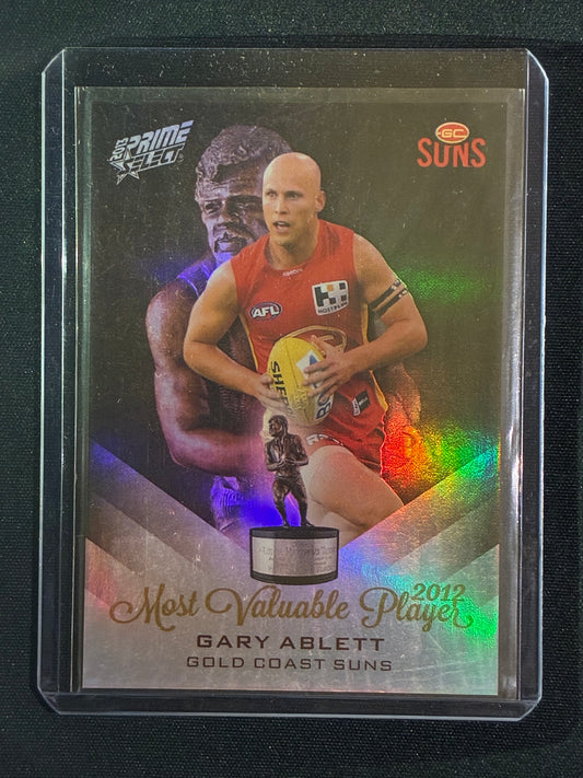 2013 Prime GARY ABLETT 2012 MVP Medal Winner #MW5