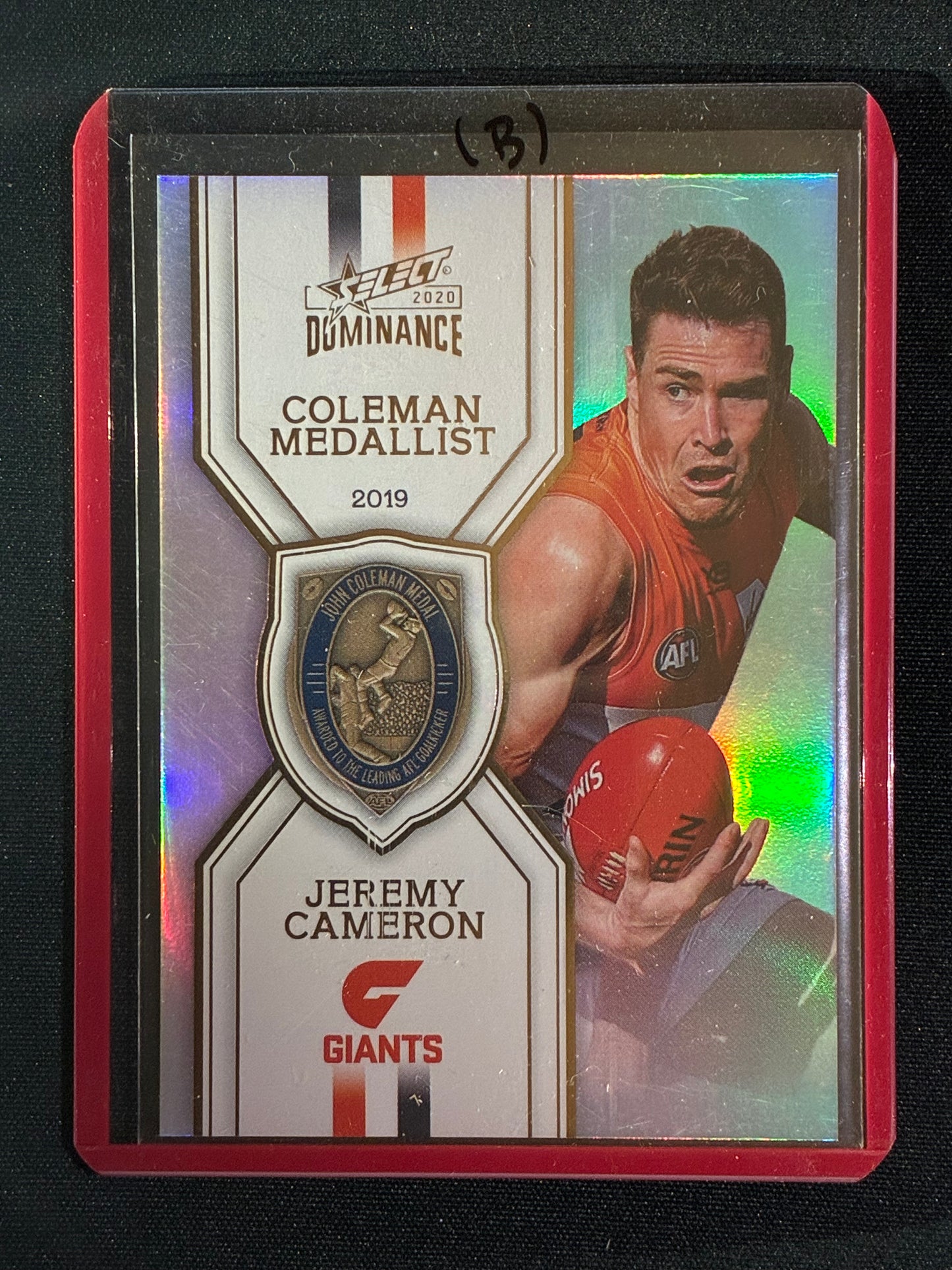 2020 Dominance JEREMY CAMERON 2019 Coleman Medal Winner #MW2 (B)