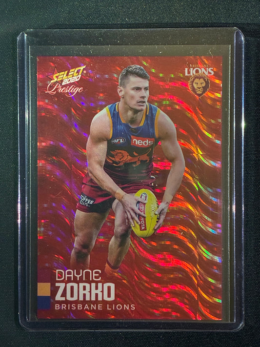 2020 Footy Stars Prestige DAYNE ZORKO Red Parallel 17/170