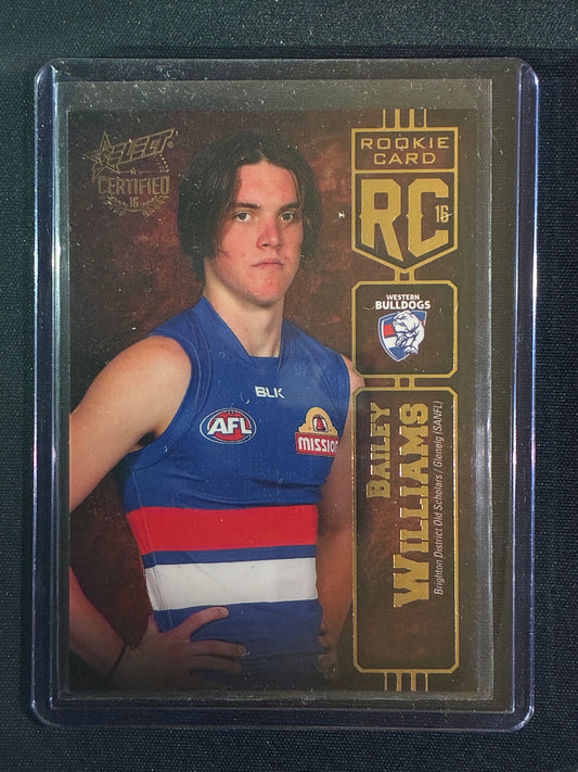 2016 Certified BAILEY WILLIAMS Rookie Card 165/240