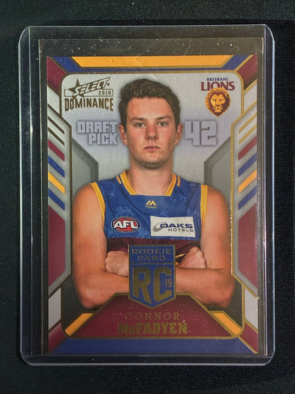2019 Dominance CONNOR MCFADYEN Rookie Card 75/250