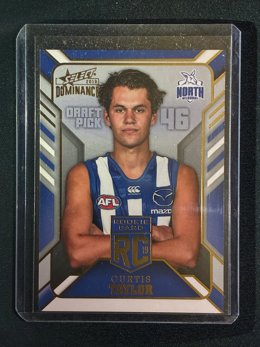 2019 Dominance CURTIS TAYLOR Rookie Card 73/250