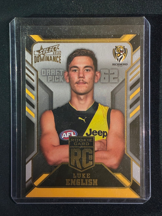 2019 Dominance LUKE ENGLISH Rookie Card 127/250