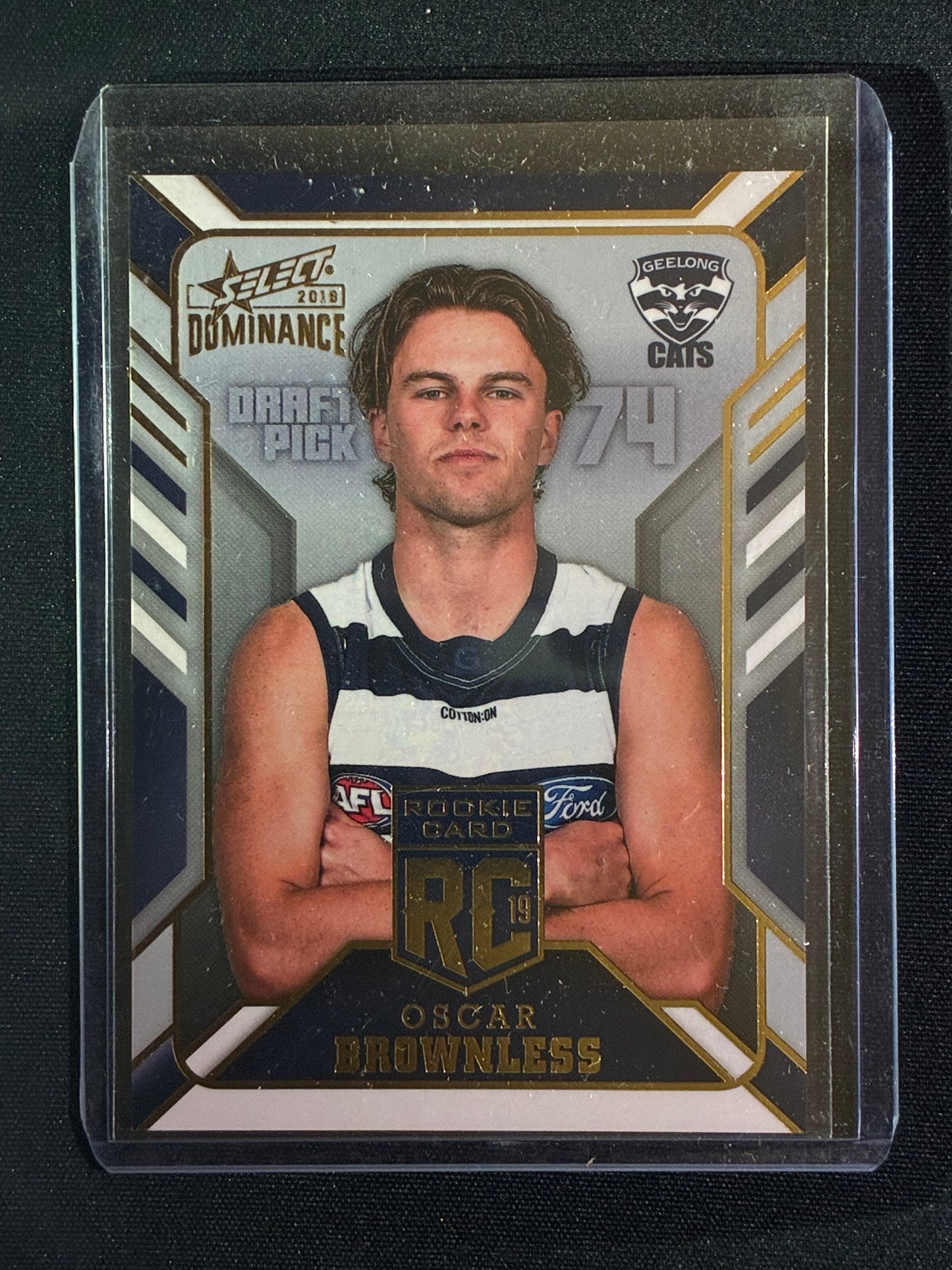 2019 Dominance OSCAR BROWNLESS Rookie Card 168/250