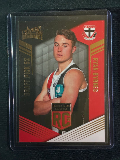 2020 Dominance RYAN BYRNES Rookie Card 139/295