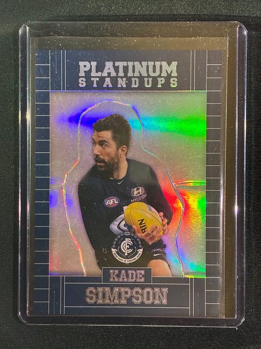 2017 Footy Stars KADE SIMPSON Platinum Standups 92/375