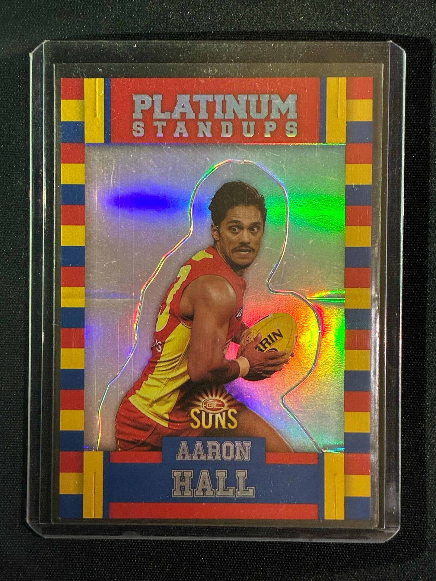 2017 Footy Stars AARON HALL Platinum Standups 350/375