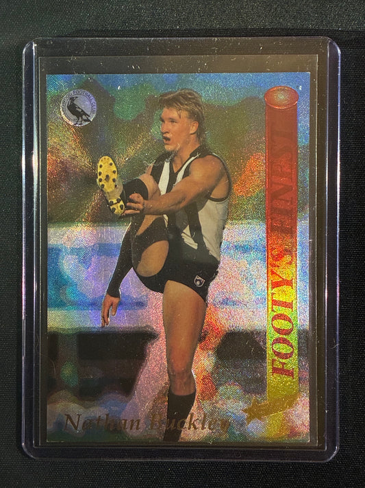 1995 Select NATHAN BUCKLEY Footy's Finest #2