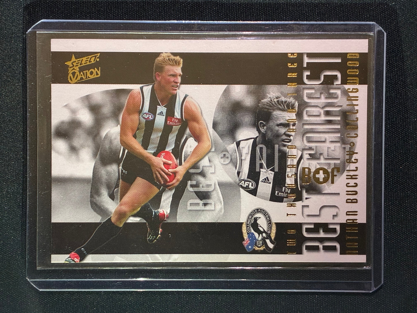 2004 Ovation NATHAN BUCKLEY 2003 Best & Fairest #2