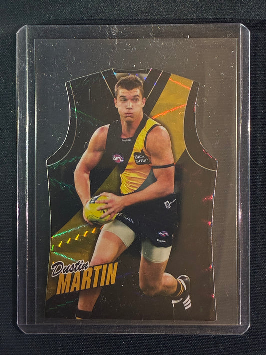 2010 Prestige DUSTIN MARTIN Holofoil Guernsey Rookie Die-Cut #140