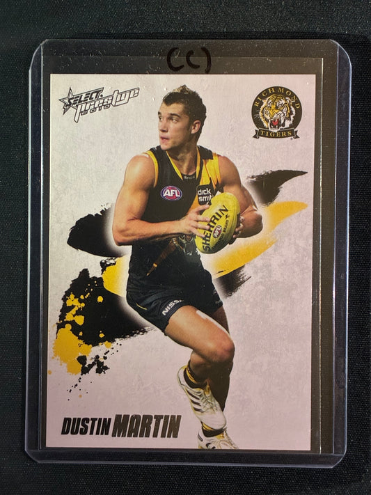 2010 Prestige DUSTIN MARTIN True Rookie Card Base #140 (C)