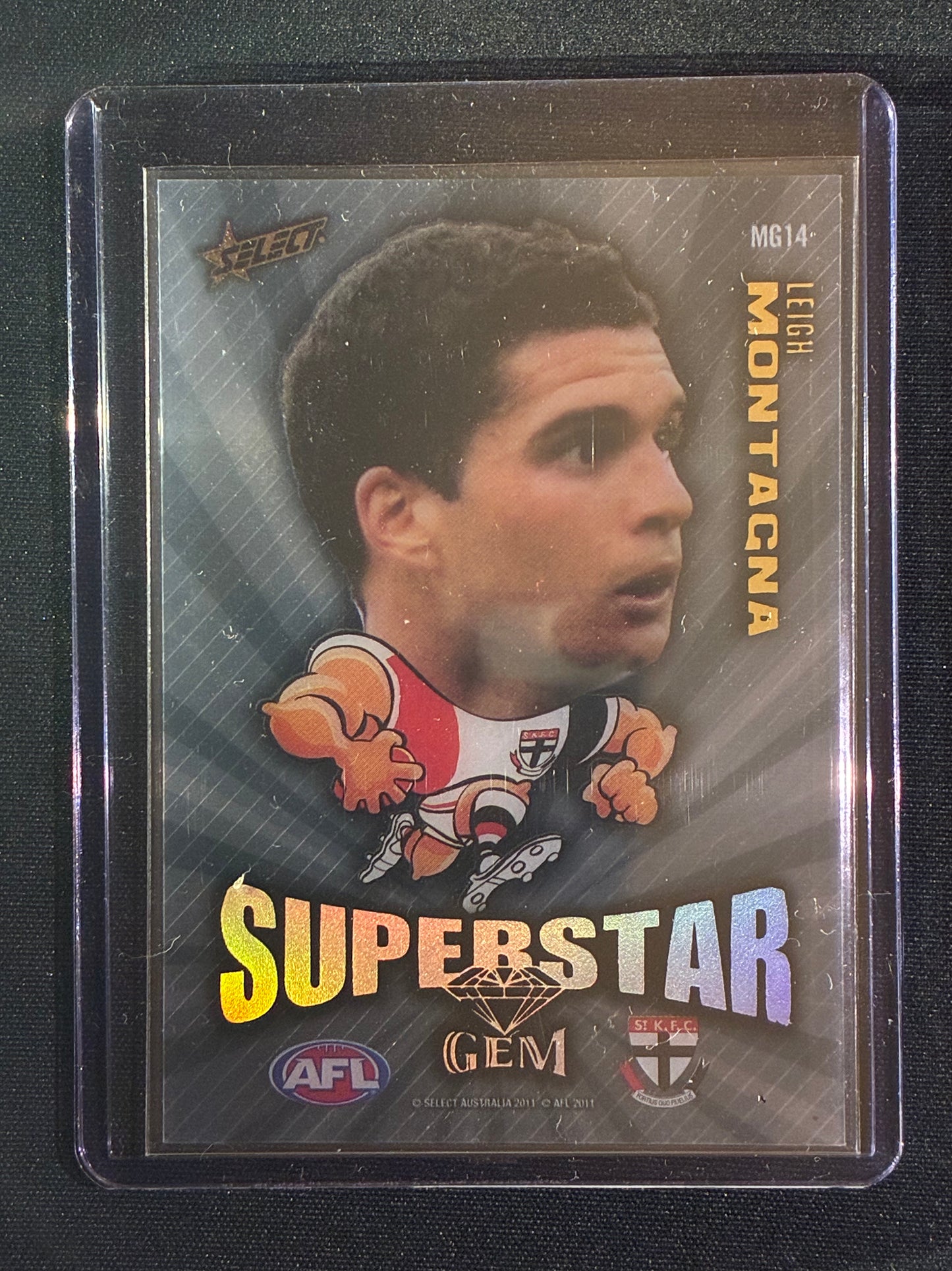 2011 Champions LEIGH MONTAGNA Superstar Gem Acetate #14
