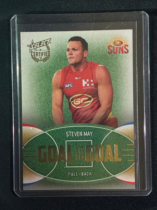 2017 Certified STEVEN MAY Goal to Goal 71/285