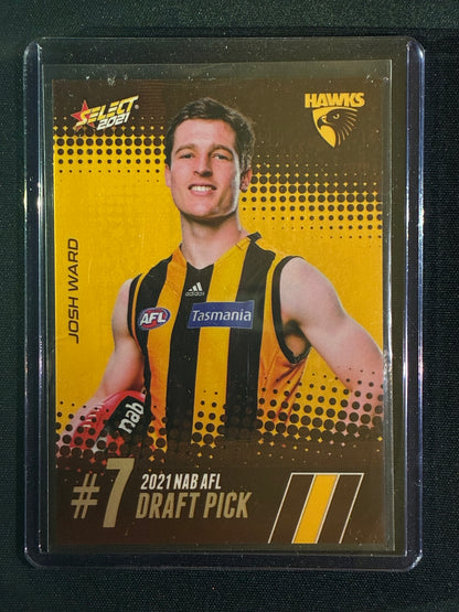 2021 Select JOSH WARD 2021 NAB AFL Draft Pick #7 255/311