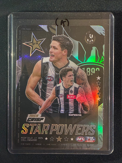 2023 Team Coach JACK CRISP Star Powers Surpeme Team SP Teamcoach #16 (A)