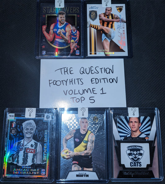 The Question FOOTYHITS EDITION - Volume 1 - #/50